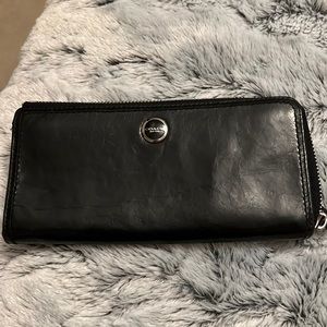 COACH Black Wallet